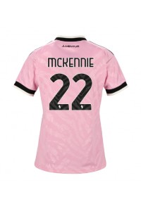 Juventus Weston McKennie #22 Fotballdrakt Borte Klær Dame 2026-27 Korte ermer